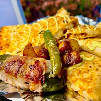 Loaded nachos puercos